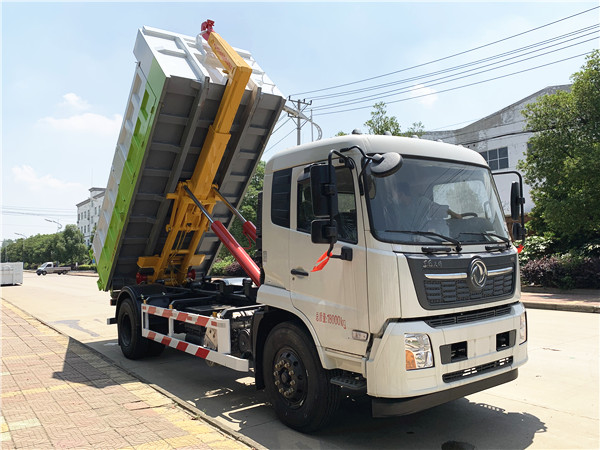 20噸東風(fēng)天錦勾臂式垃圾車