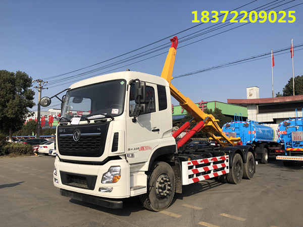 25噸勾臂式垃圾車_國六精品勾臂式垃圾車