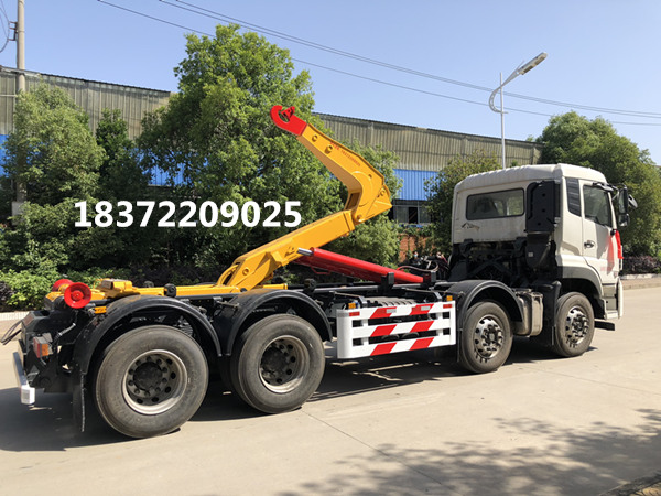 國(guó)六30噸東風(fēng)天龍勾臂式垃圾車(chē)產(chǎn)品介紹